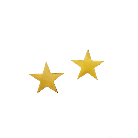 Star Earrings Gold